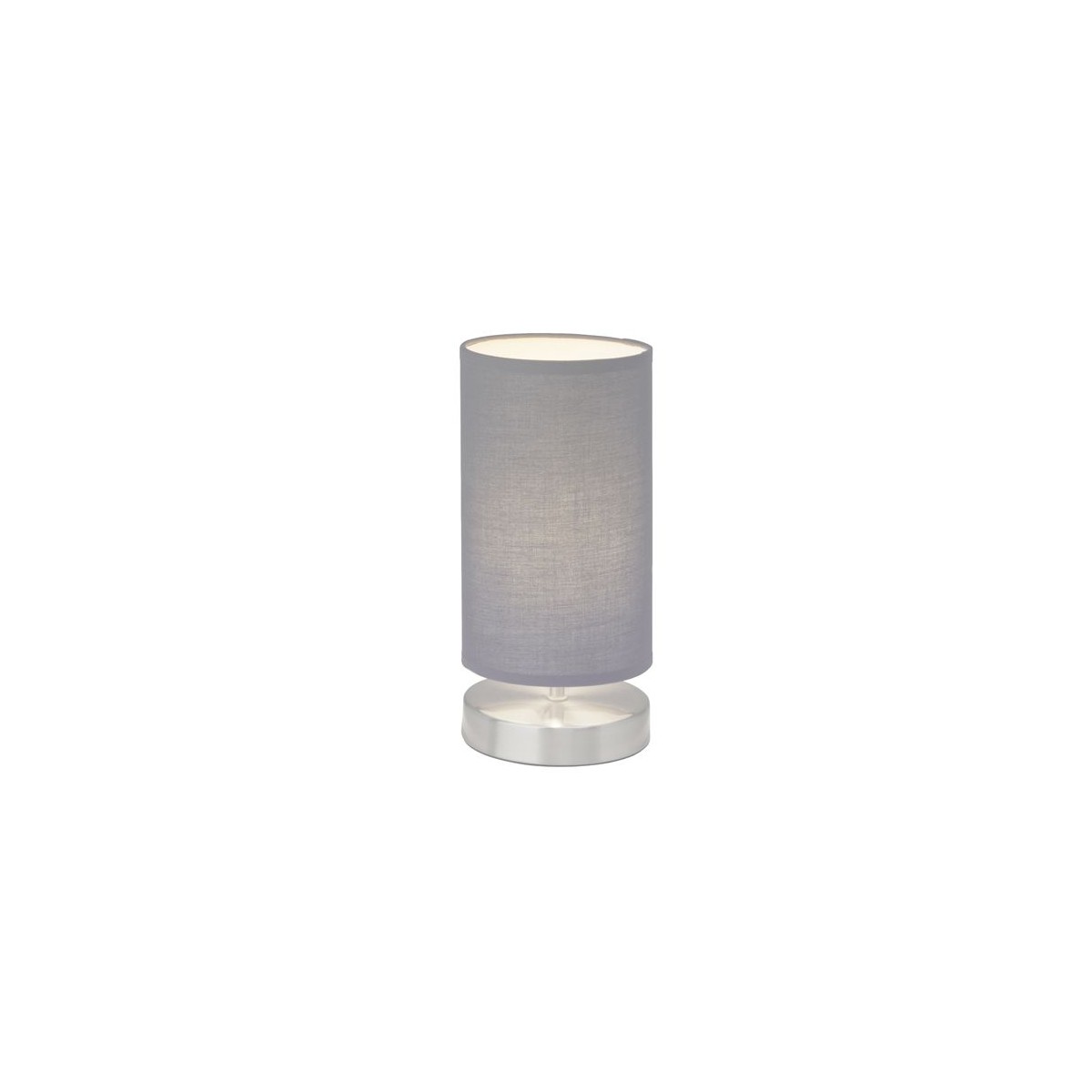 Lampe CLARIE gris acier, BRILLIANT