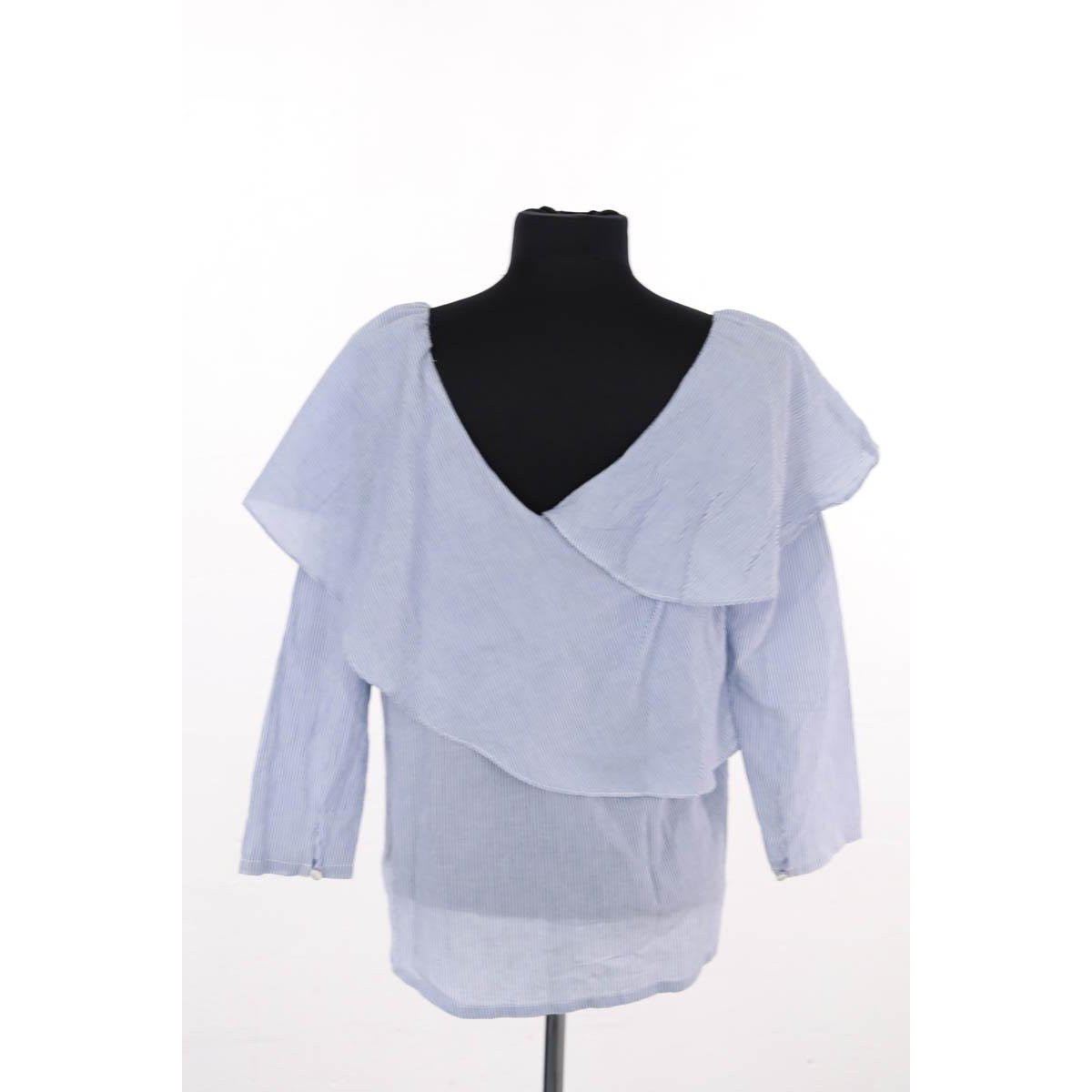 Blouse - Très Bon État bleu, SEZANE