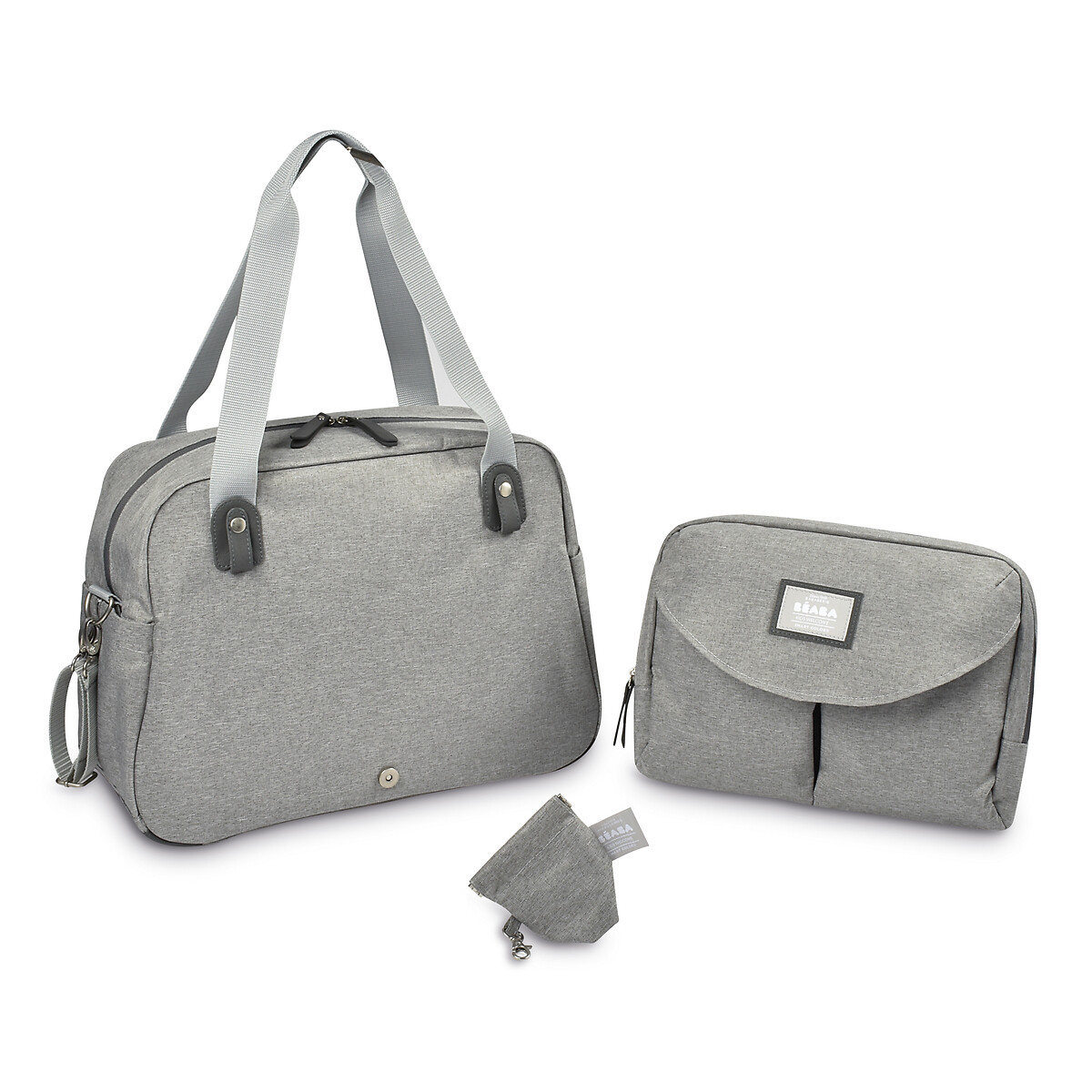 Sac à langer Genève 2 gris chiné, BEABA