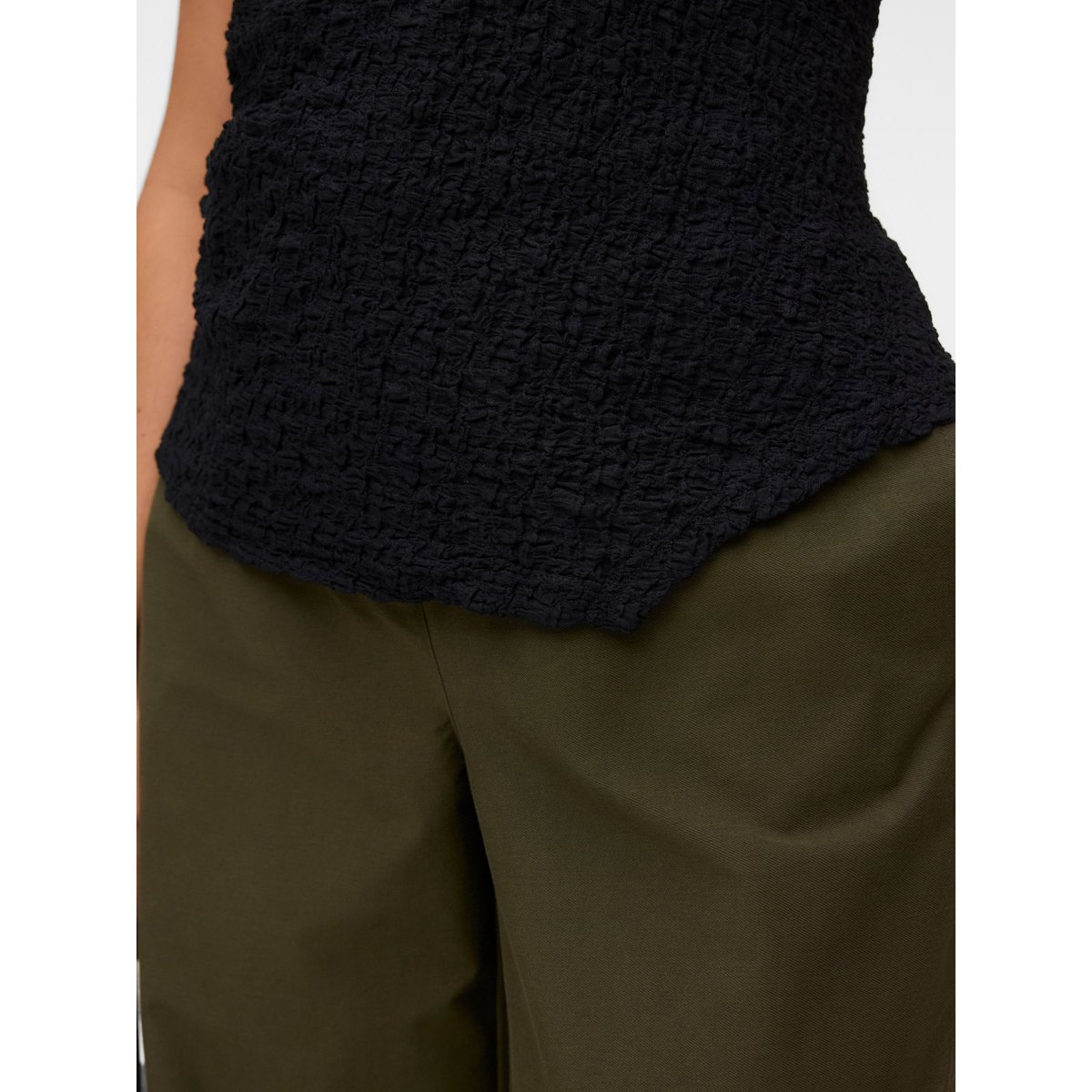 Top Asymétrique noire - black, VERO MODA