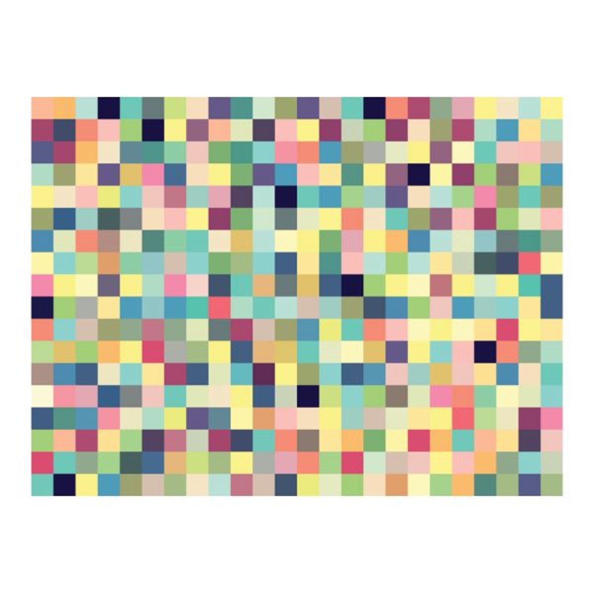 Papier peint intissé panoramique Millions of colors multicouleur, EDEN