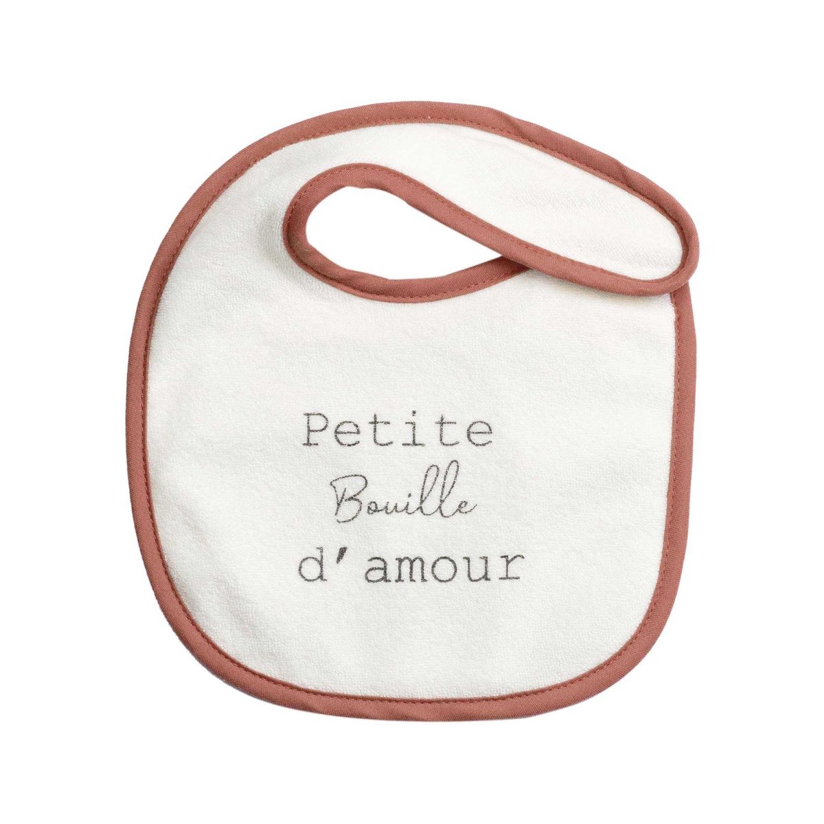 Lot de 6 bavoirs blanco, TROIS KILOS SEPT