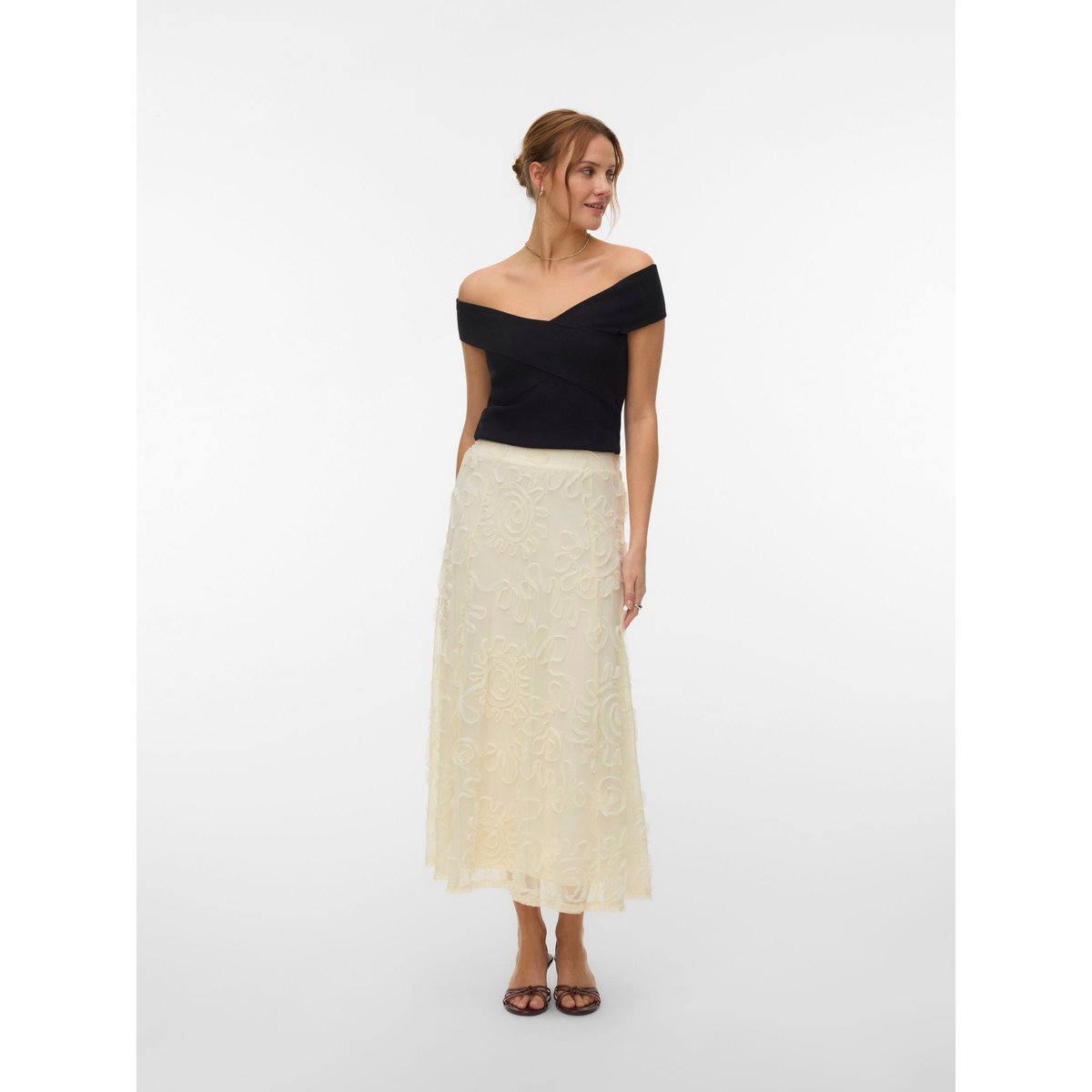 Top noire - black, VERO MODA