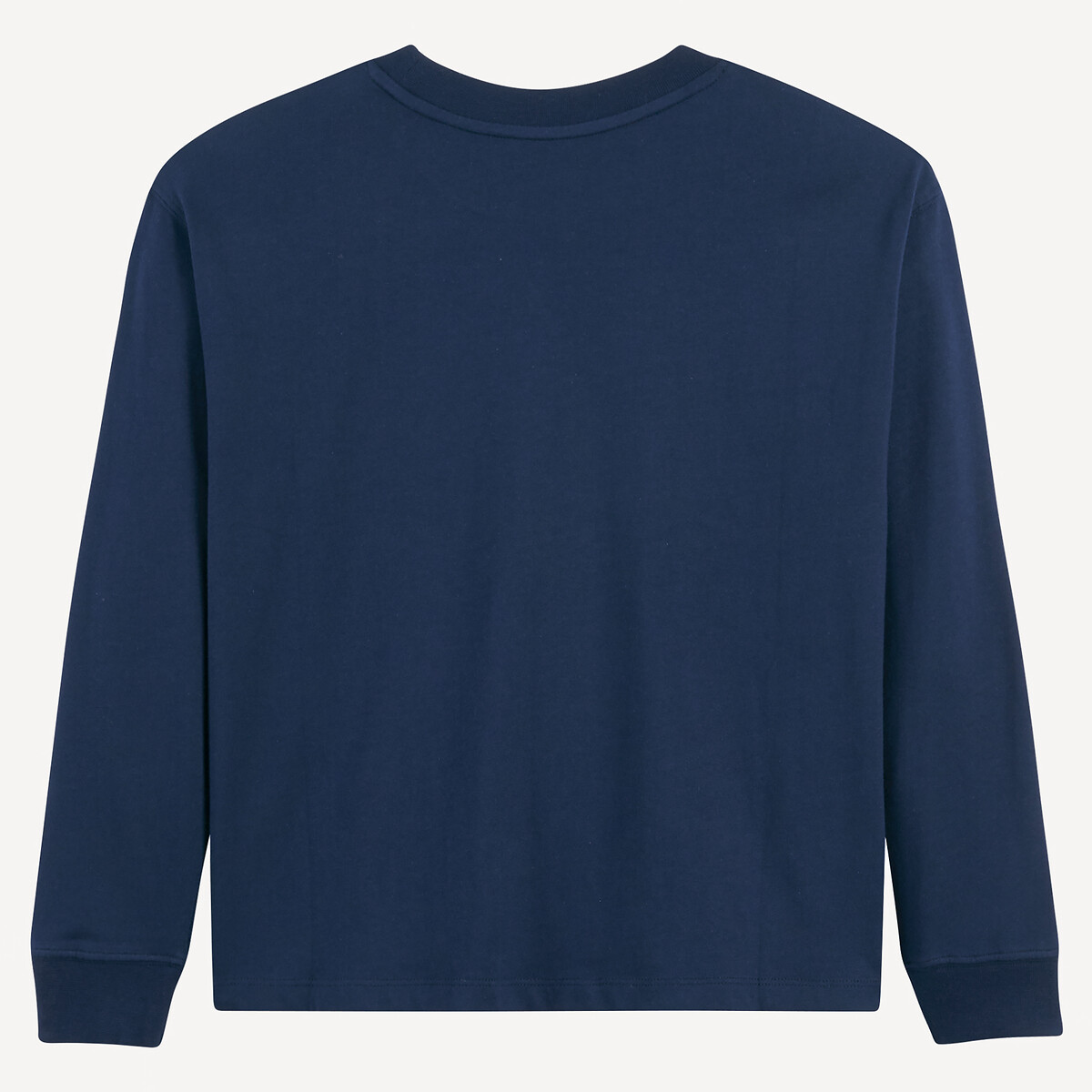 Long Sleeve T-Shirt navy blue, LA REDOUTE COLLECTIONS
