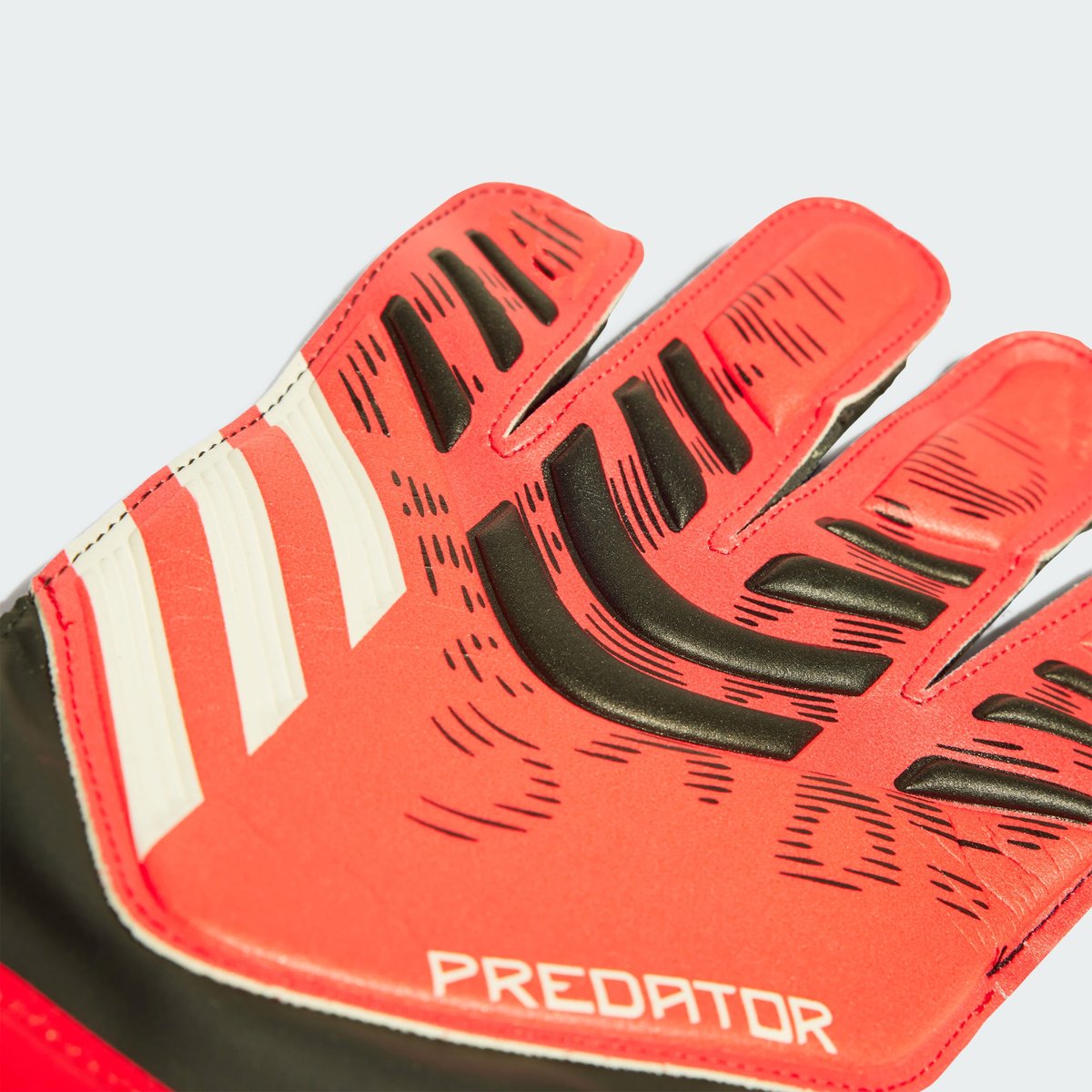 Gants de gardien Predator Pro lucid red / black / pure ruby, adidas Performance
