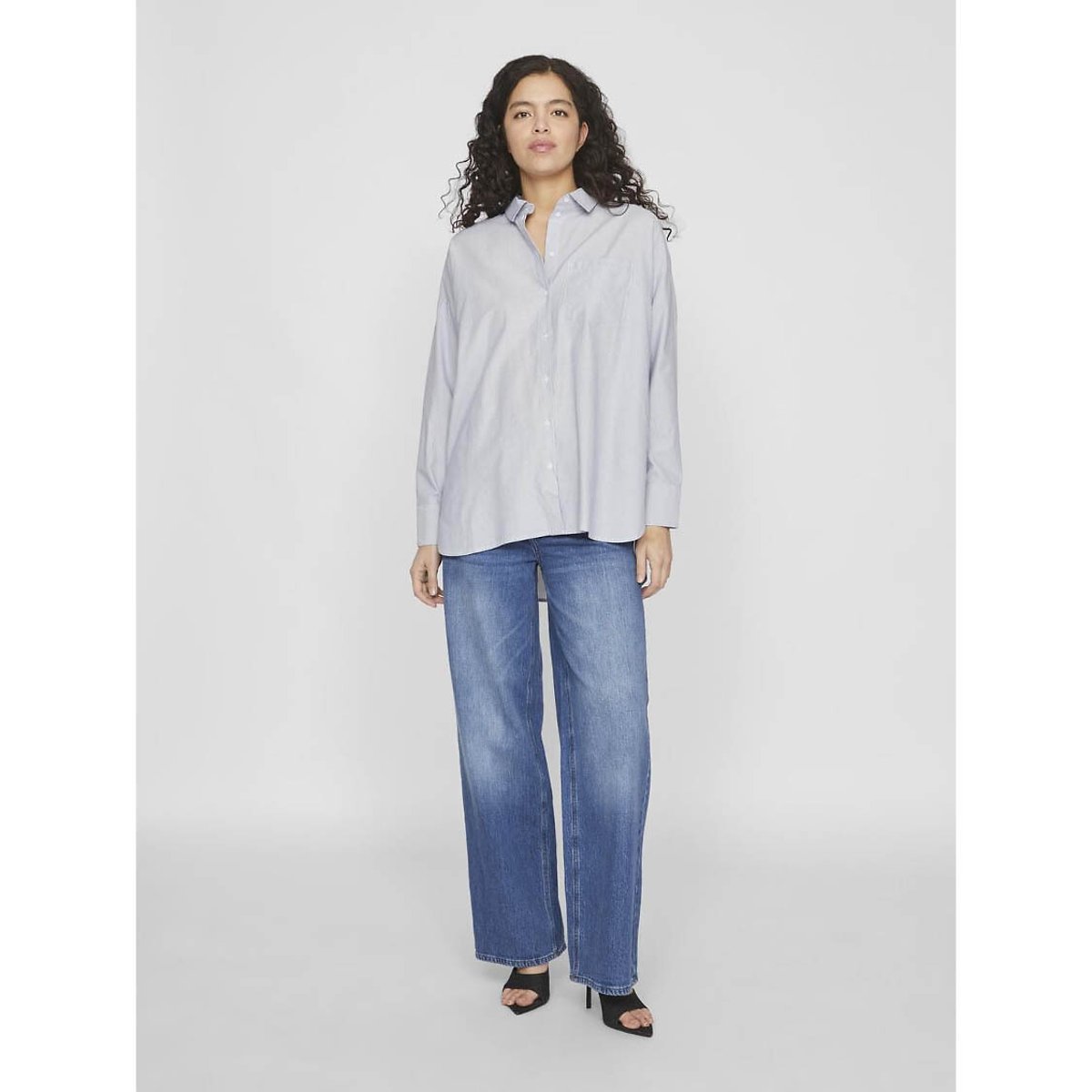 Finely Striped Shirt 90021742, VILA