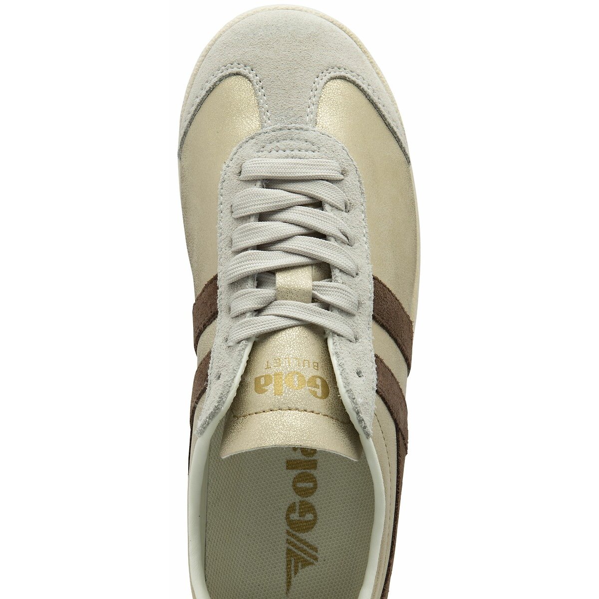 Baskets Bullet Blaze or/marron, GOLA