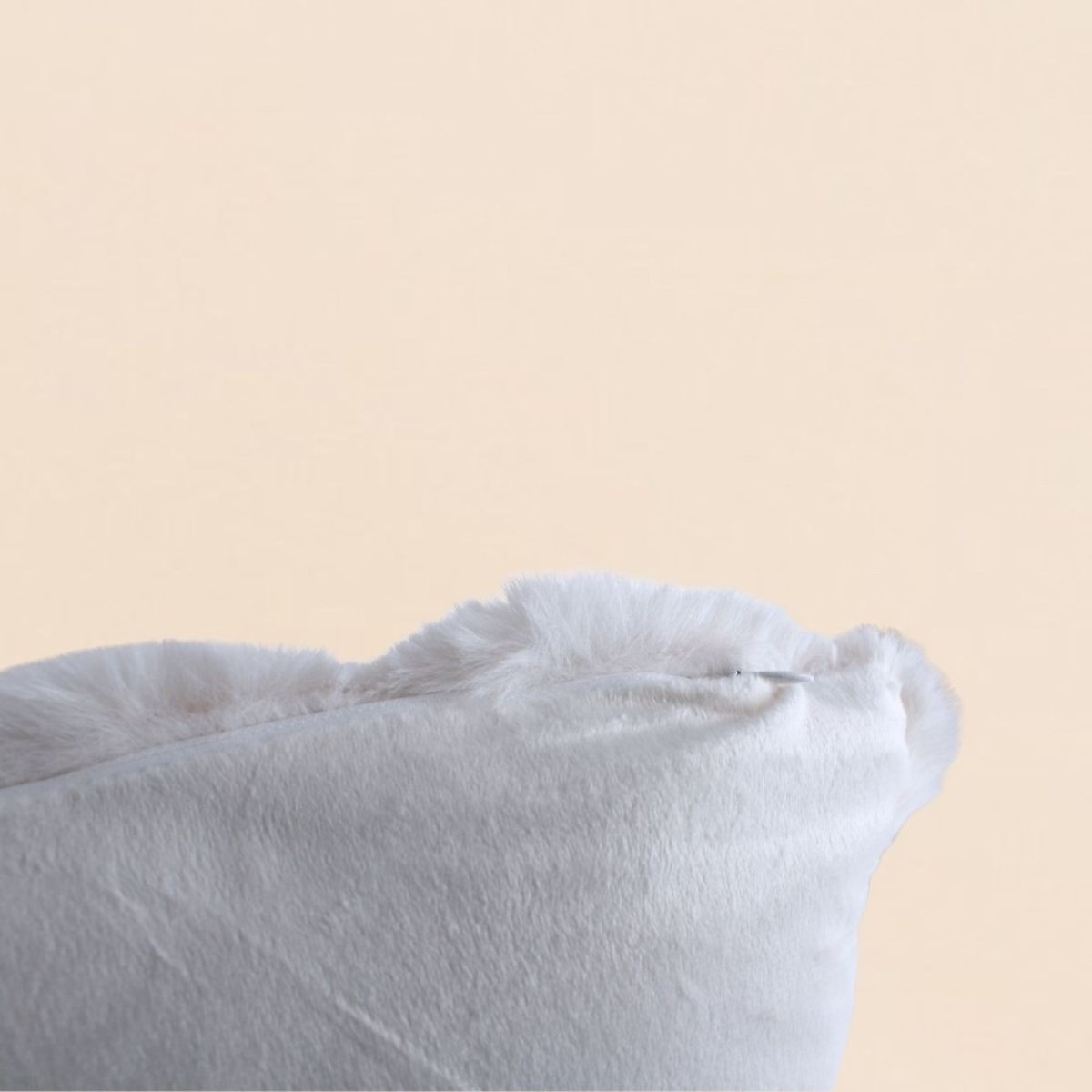 Coussin duvet 3D 45x45cm blanc, ORNAMI