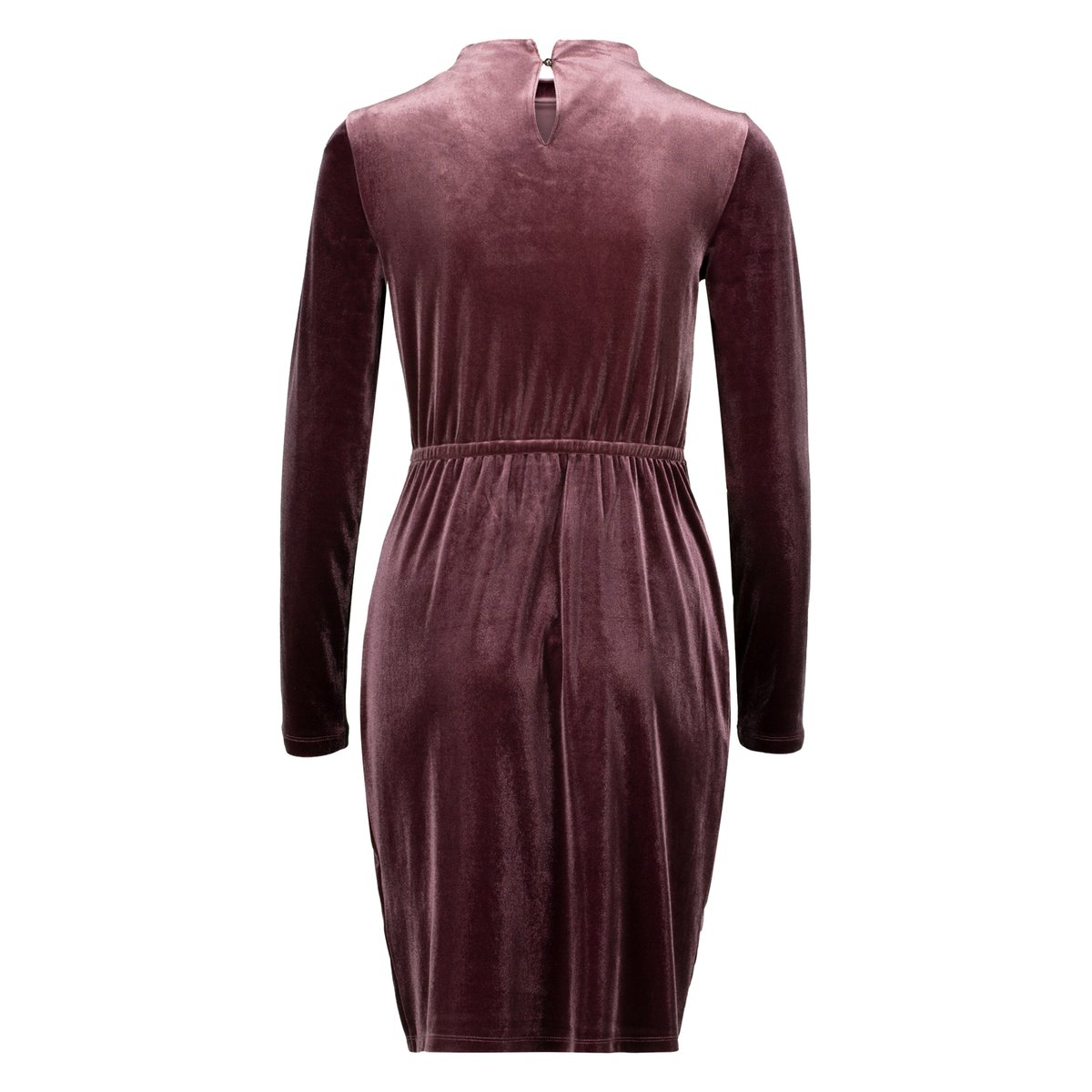 Robe en velours à fronces palazzo, ZERO