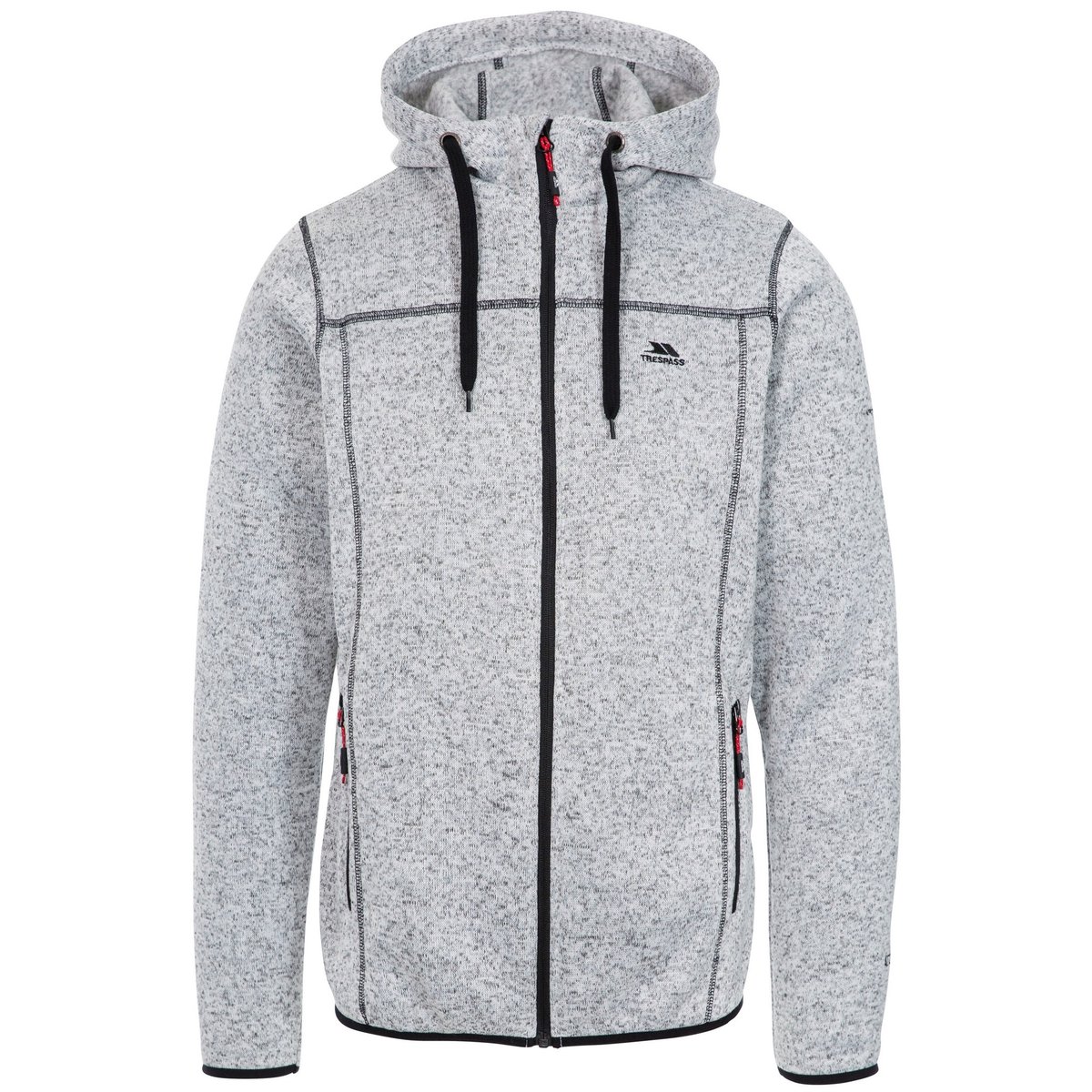 Veste polaire ODENO gris chiné, TRESPASS