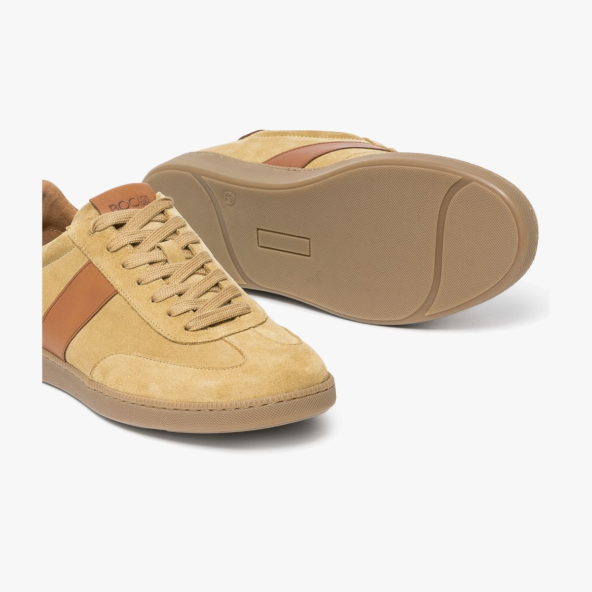Basket en cuir ARTHUR marron cappuccino, BOCAGE