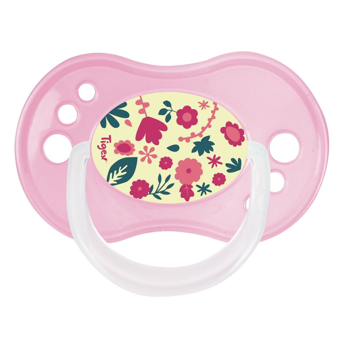 Lot de 3 Sucettes - Nuit rose, TIGEX