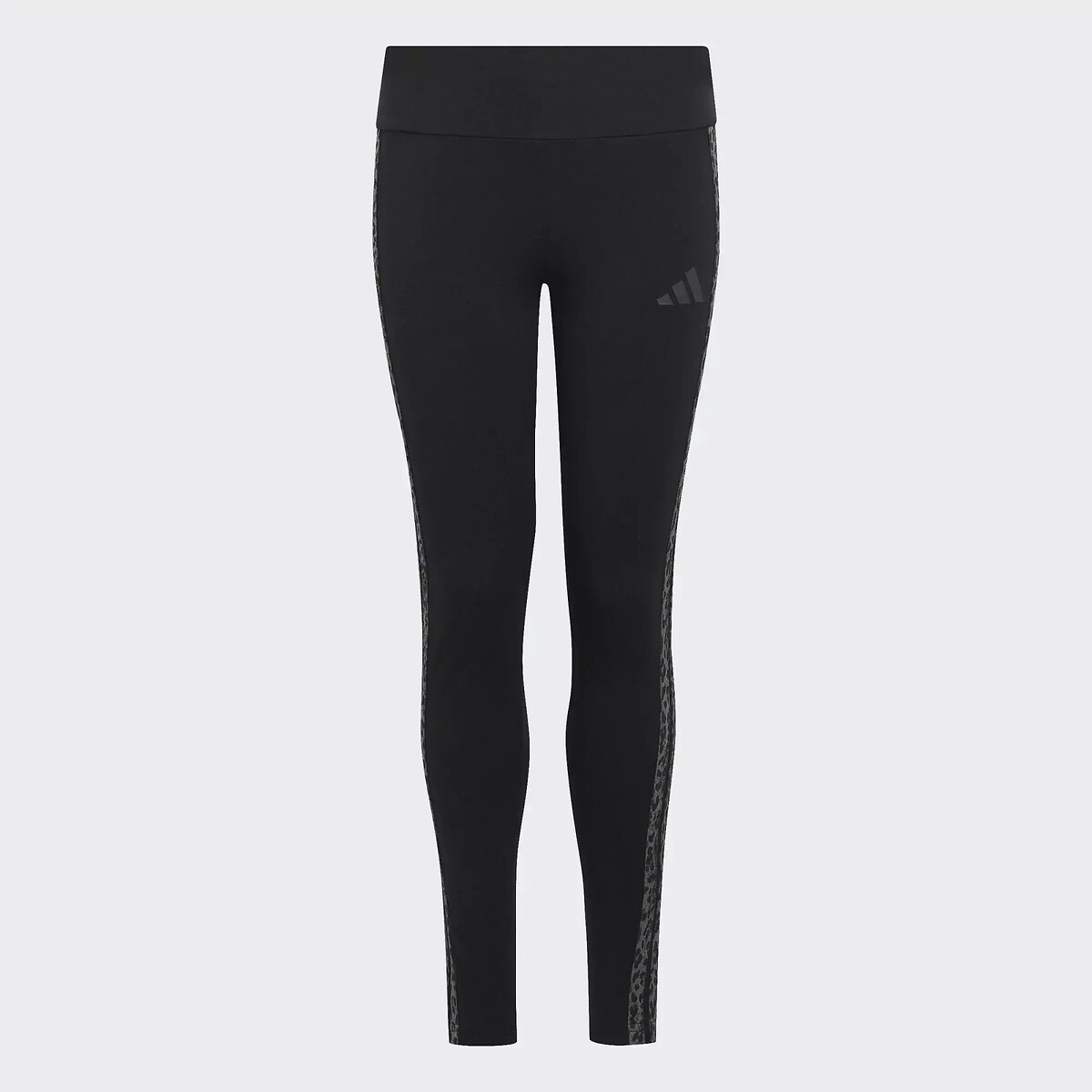 Legging con 3 strisce con stampa leopardata nero , ADIDAS SPORTSWEAR