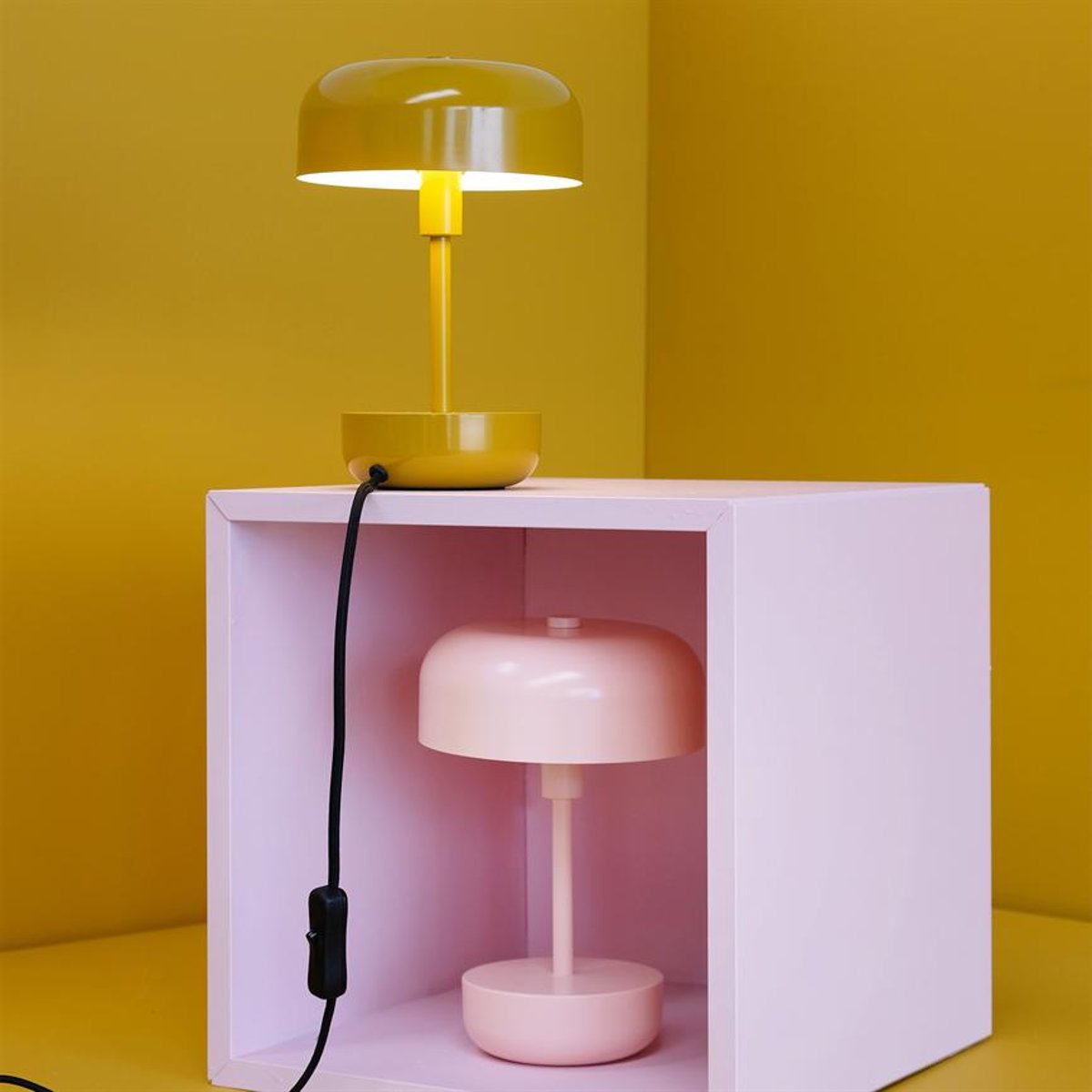 Lampe à poser HAIPOT curry, DYBERG LARSEN