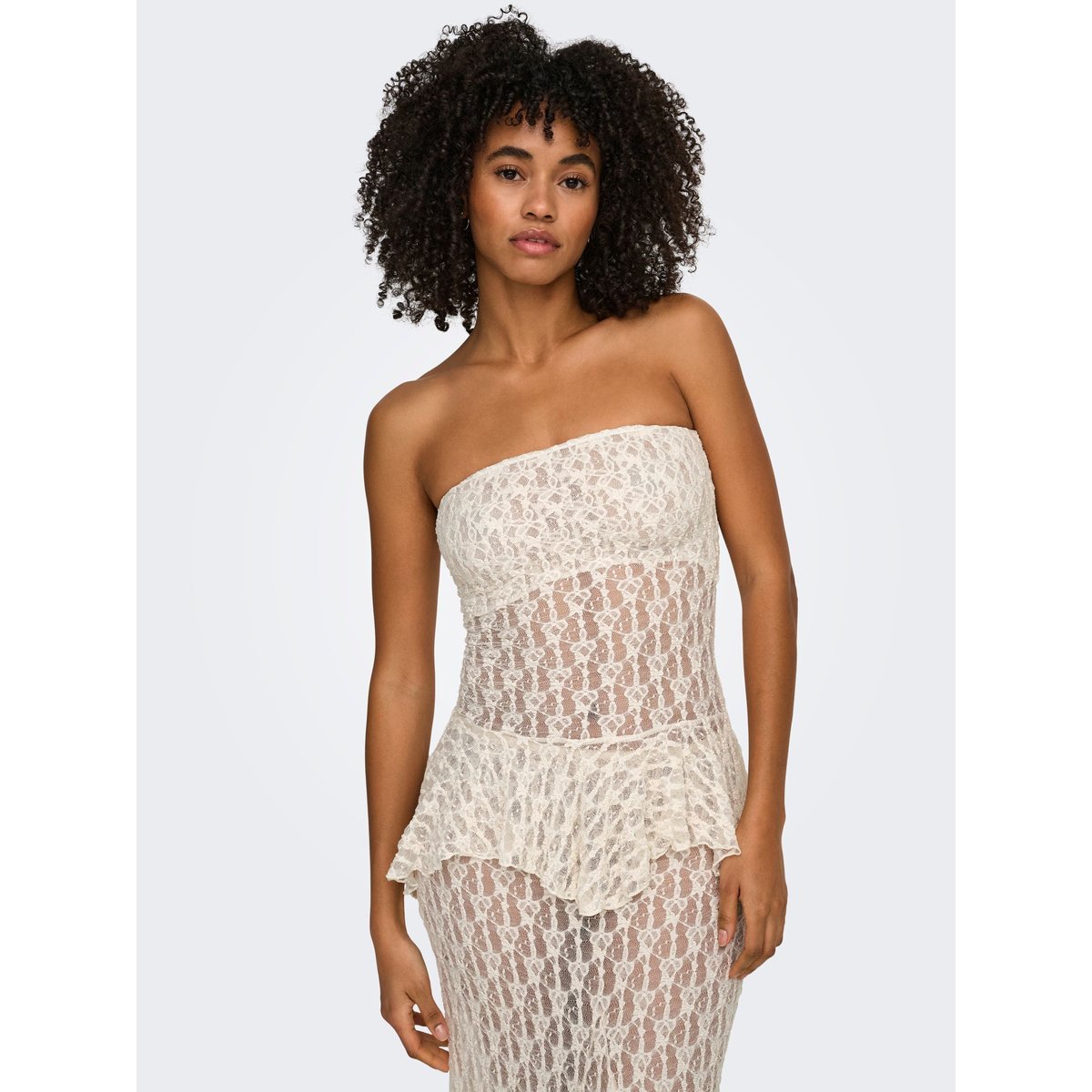 Top Bandeau birch, ONLY