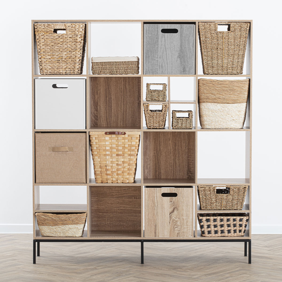 Panier roseau MIX'N MODUL marron, 5FIVE SIMPLY SMART