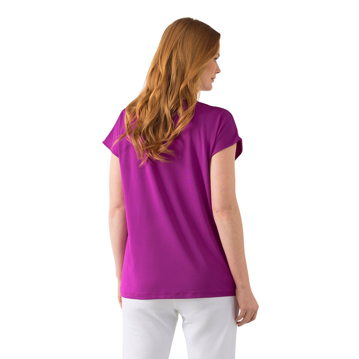 T-shirt sans manches au tombé fluide baie, ULLA POPKEN