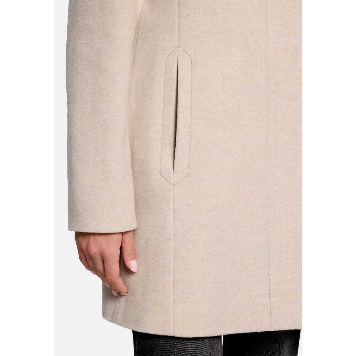 Duffle-coat à capuche savannah melange, GIL BRET