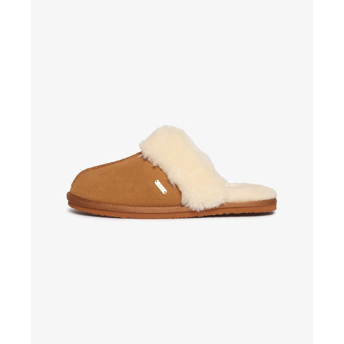 Mule en Suède fauve, SUPERDRY