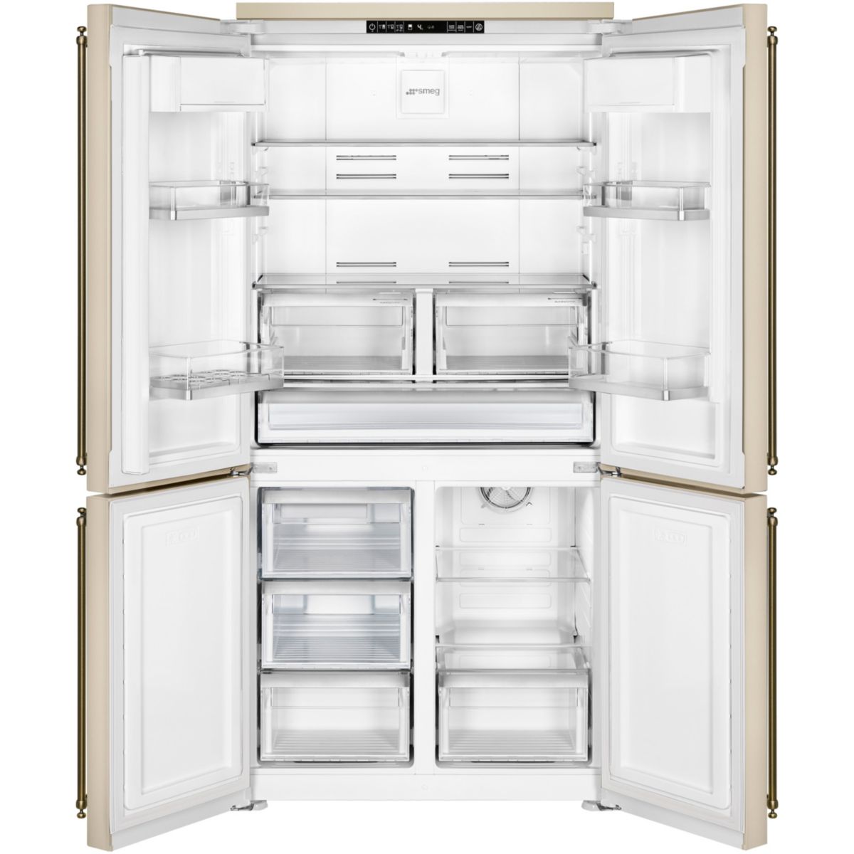 Réfrigérateur multi portes FQ60CPO6 couleur unique, SMEG