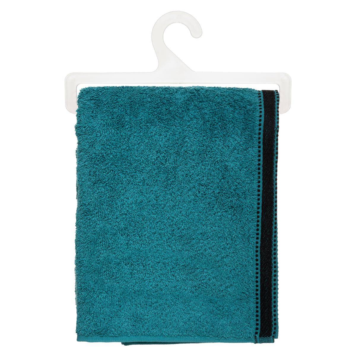 Drap de douche en coton JOIA vert, ATMOSPHERA