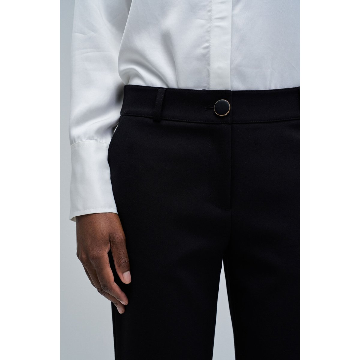 PANTALON CHINO SLIM FIT noir, SALSA JEANS