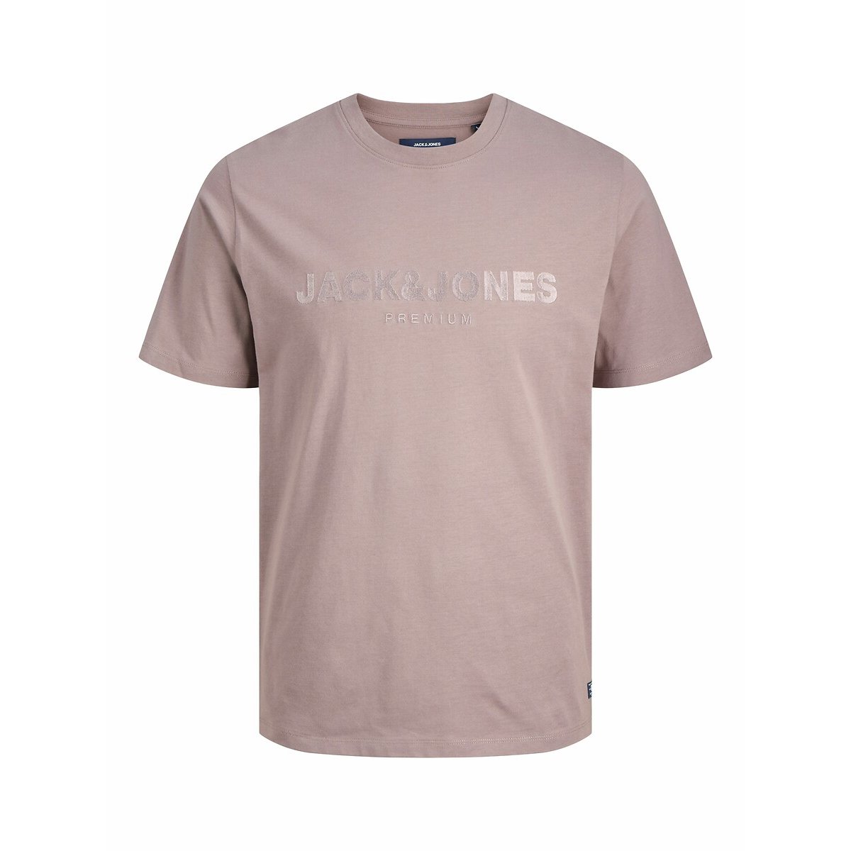 T-shirt manches courtes vieux rose, JACK & JONES