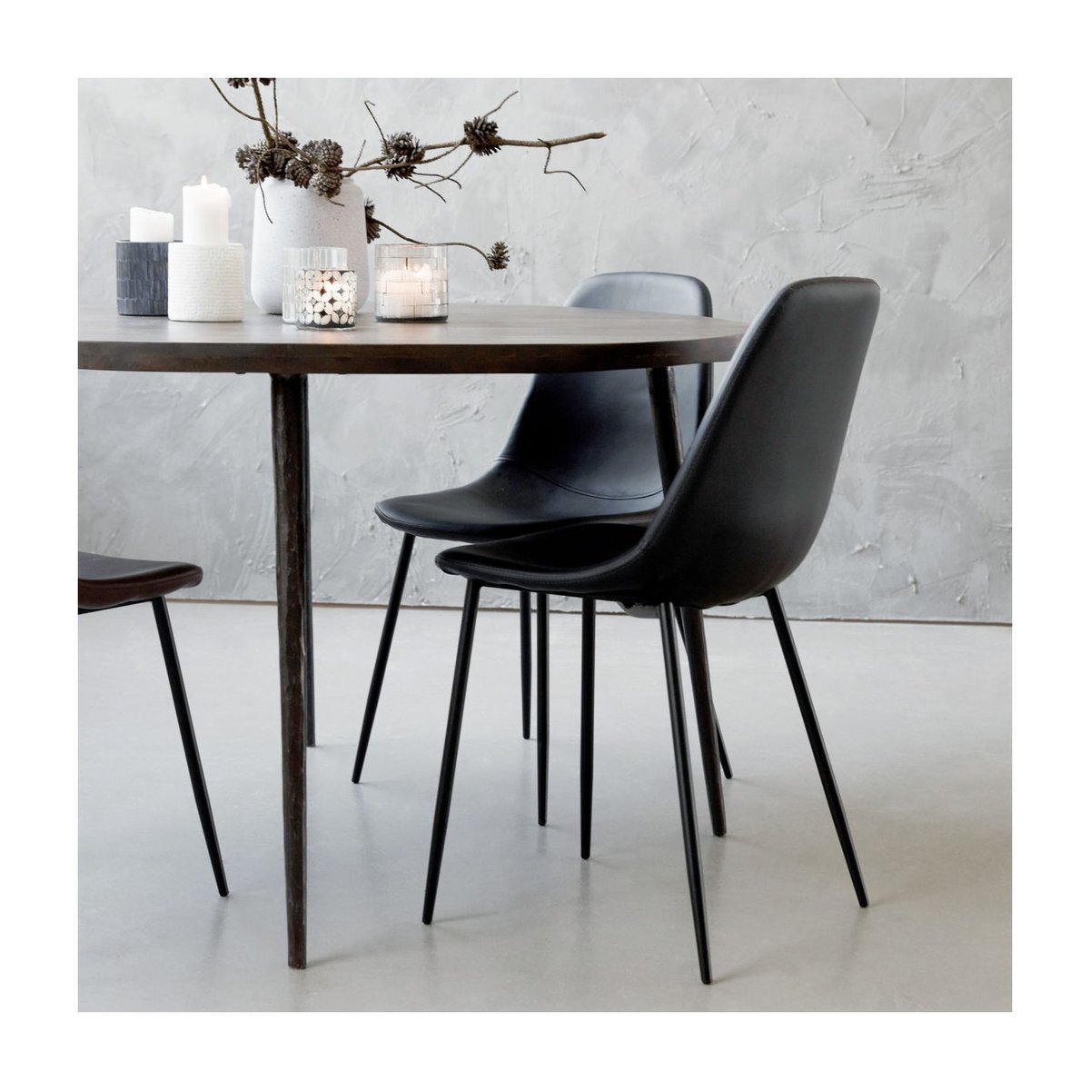 Chaise Found noir, HOUSE DOCTOR