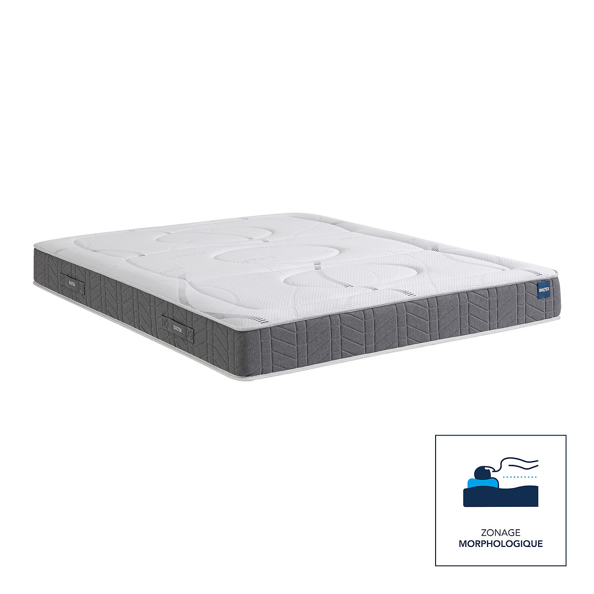 Materasso schiuma Smart Repair BULTEX® 23 cm bianco/grigio fumo, BULTEX