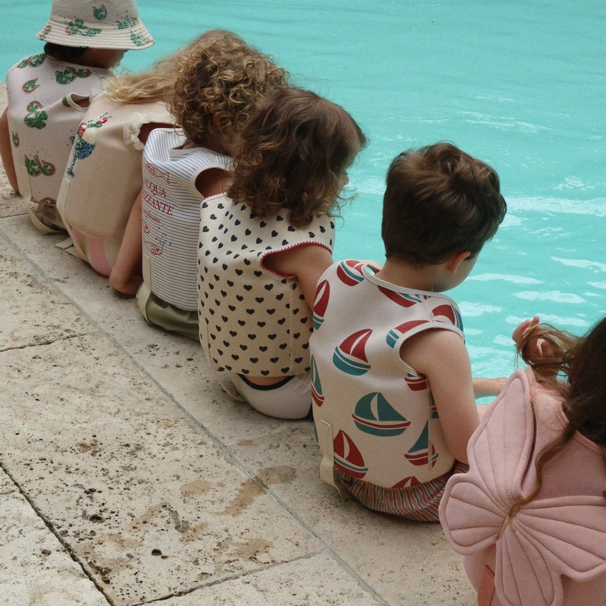 Gilet de natation couleur unique, KONGES SLOJD