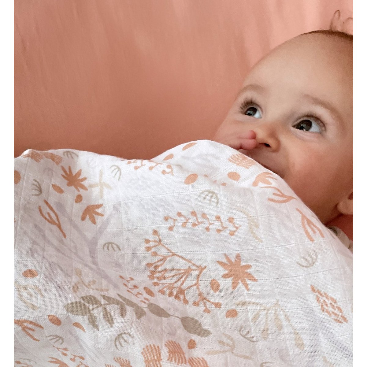 Lange emmaillotage Coton Bio YUKARI DOUCEUR yukari peach, KADOLIS