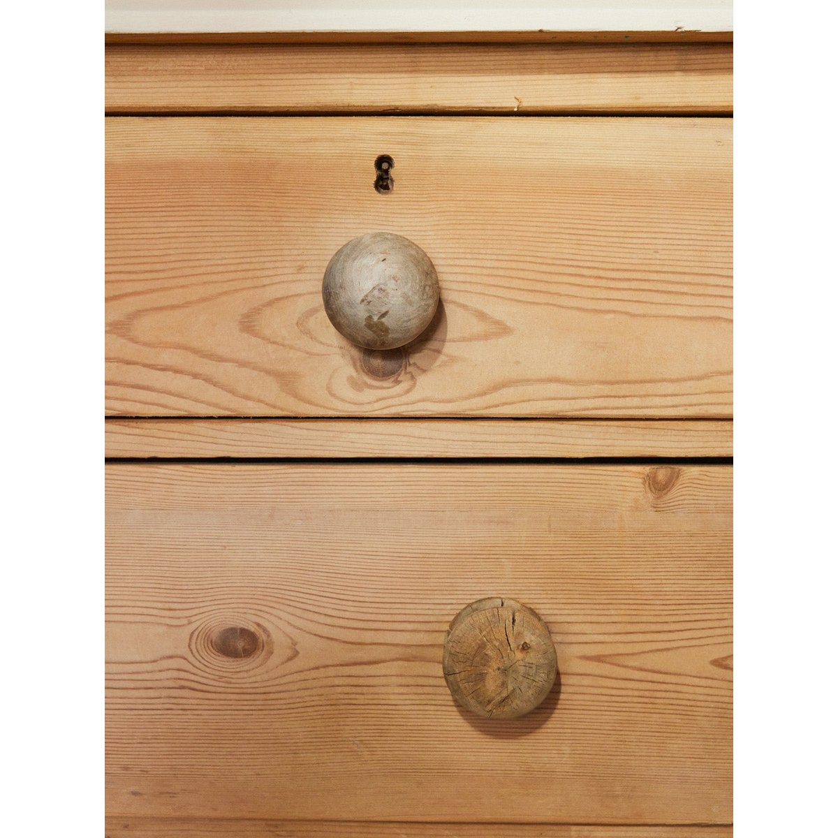 Commode anglaise en bois Garance N°550 - Bon état bois clair, DEBONGOUT