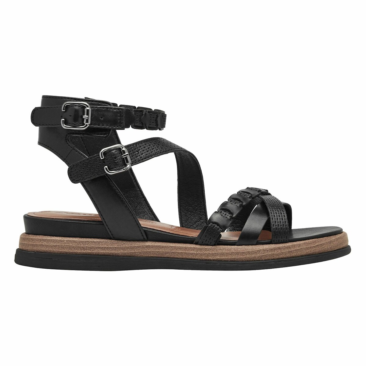 Gladiator Sandals black, TAMARIS