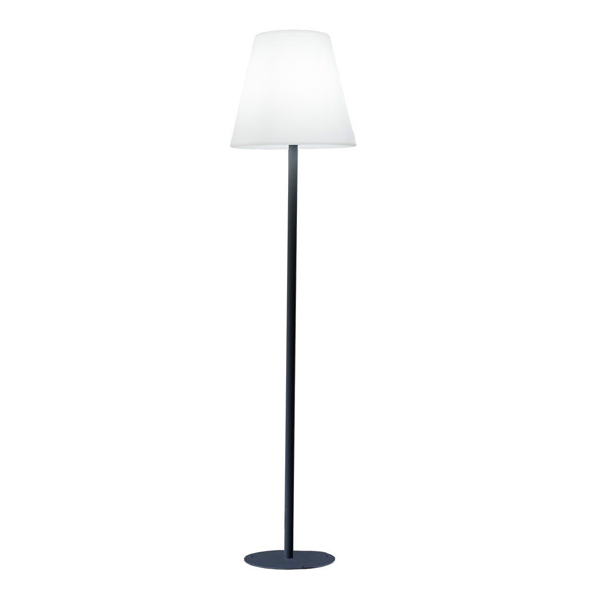 Lampadaire sans fil STANDY C150 gris, LUMISKY