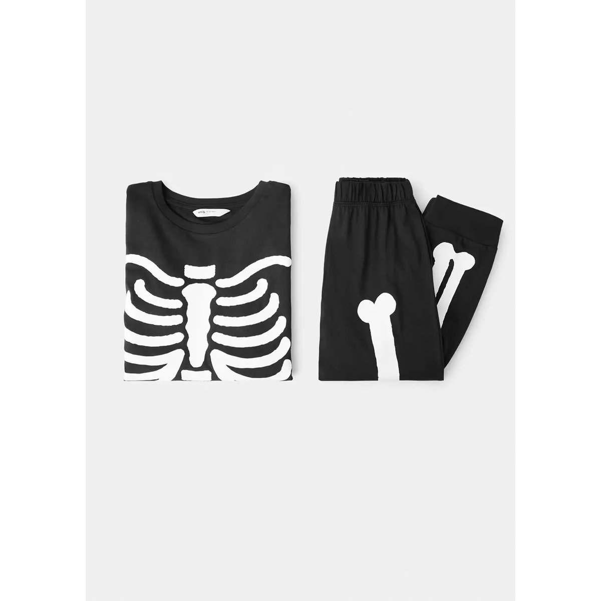 Pyjama squelette phosphorescent noir, MANGO KIDS
