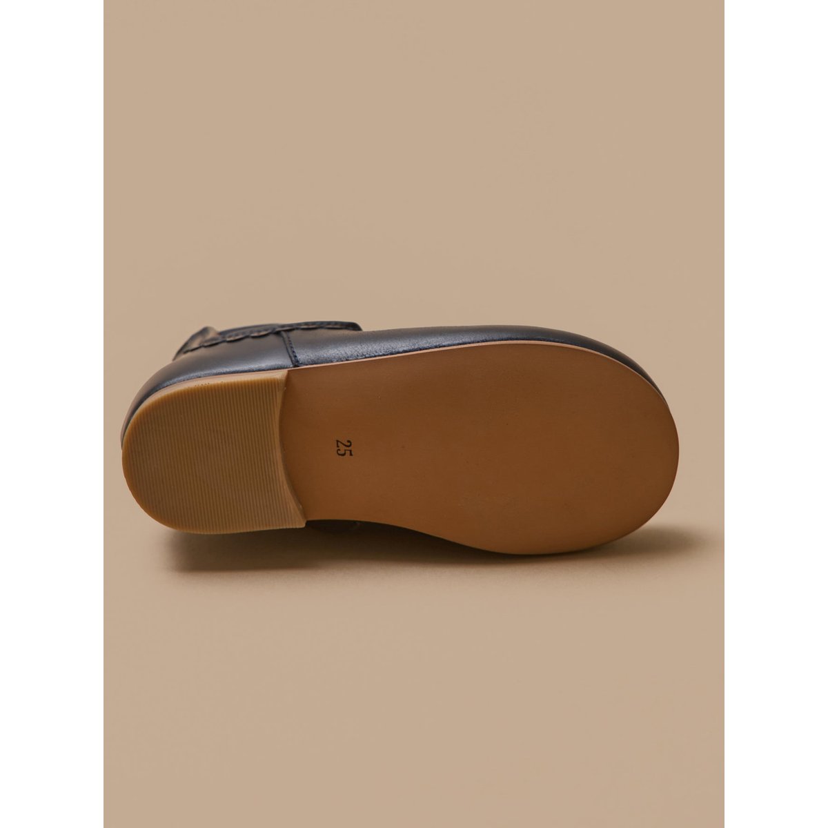 Boots cuir encre, CYRILLUS