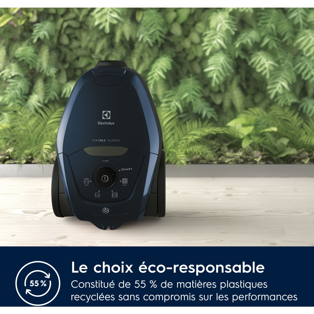Aspirateur avec sac Pure D8 PD82-4ST bleu, ELECTROLUX