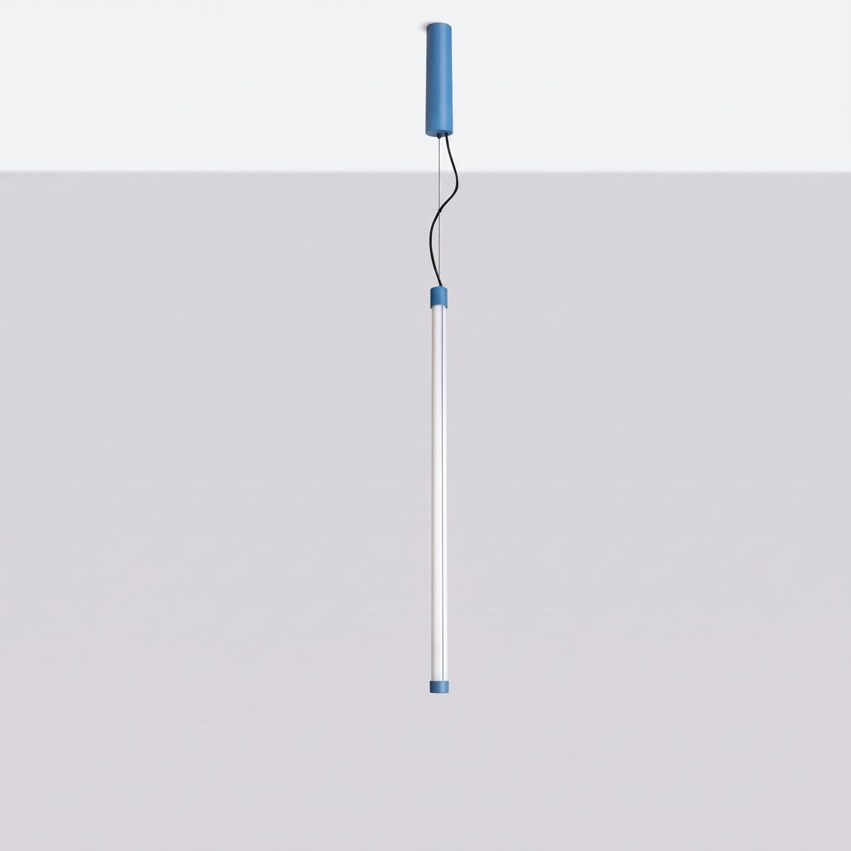 Suspension Acier Bleu LED 1 Trang bleu, EDEN