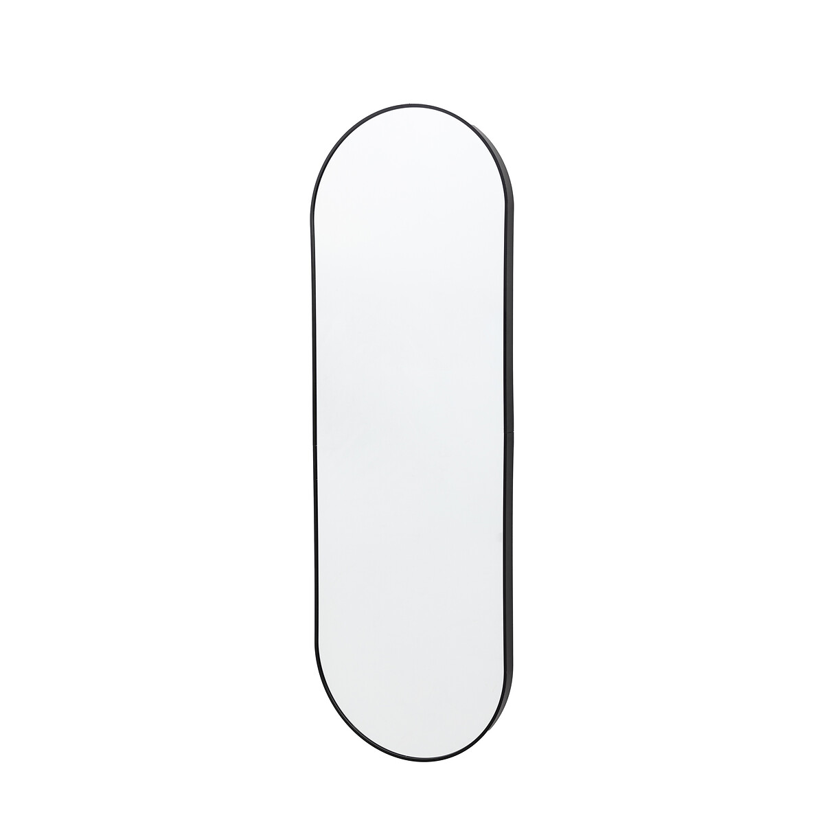 50x150cm Yates Oval Mirror black, ÉDITÉ