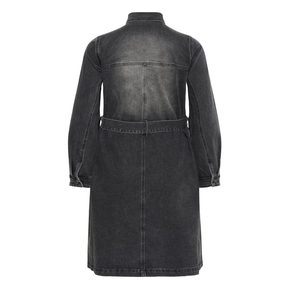 Robe en jean gris medium grey denim, KAFFE CURVE