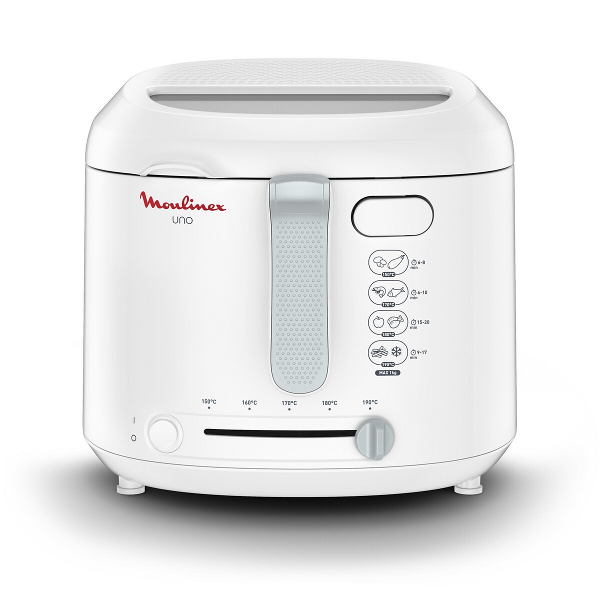 Friteuse compacte UNO AF203110 blanc, MOULINEX