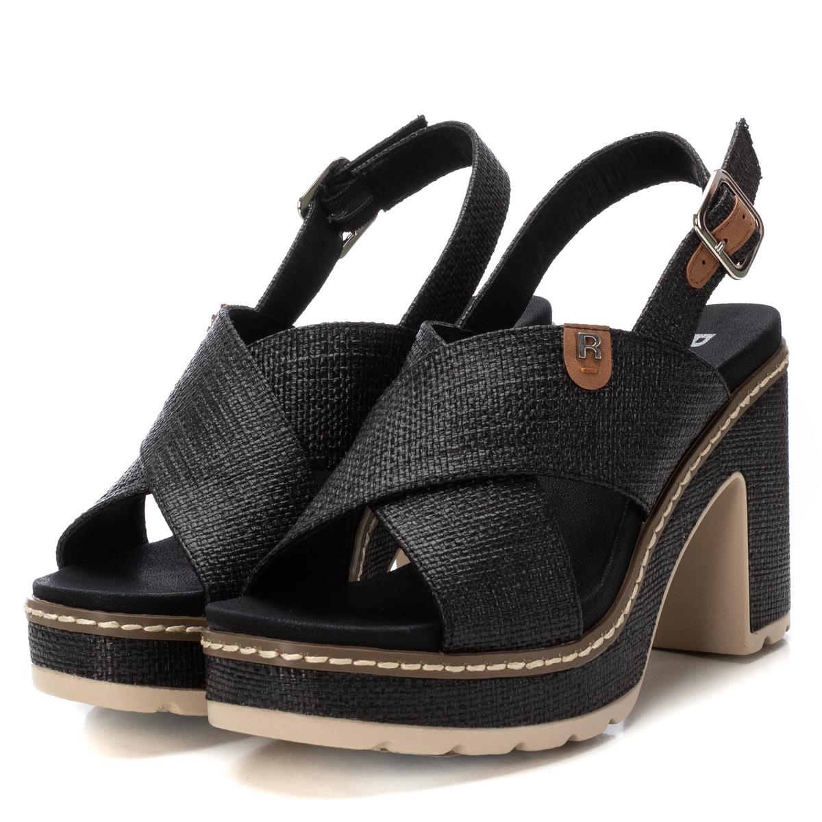 Sandale Talon Entreprise Boucle noir, REFRESH