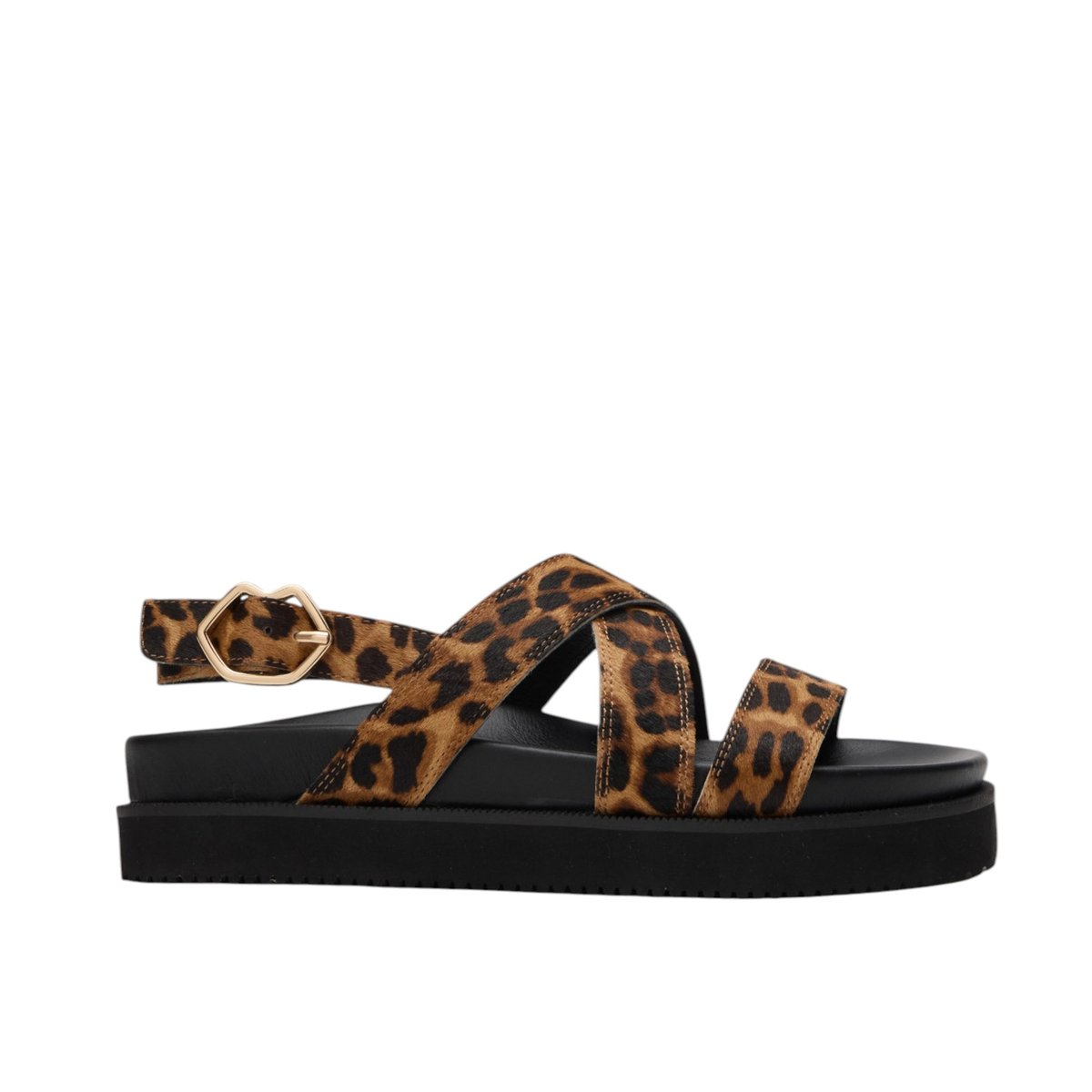 Marguerite Cuir Leopard leopard, BONS BAISERS