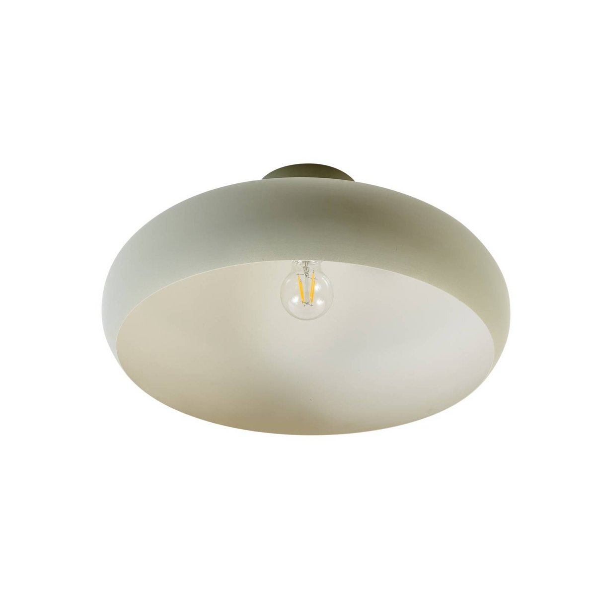 Plafonnier en métal moderne, Elover vert clair, LINDBY