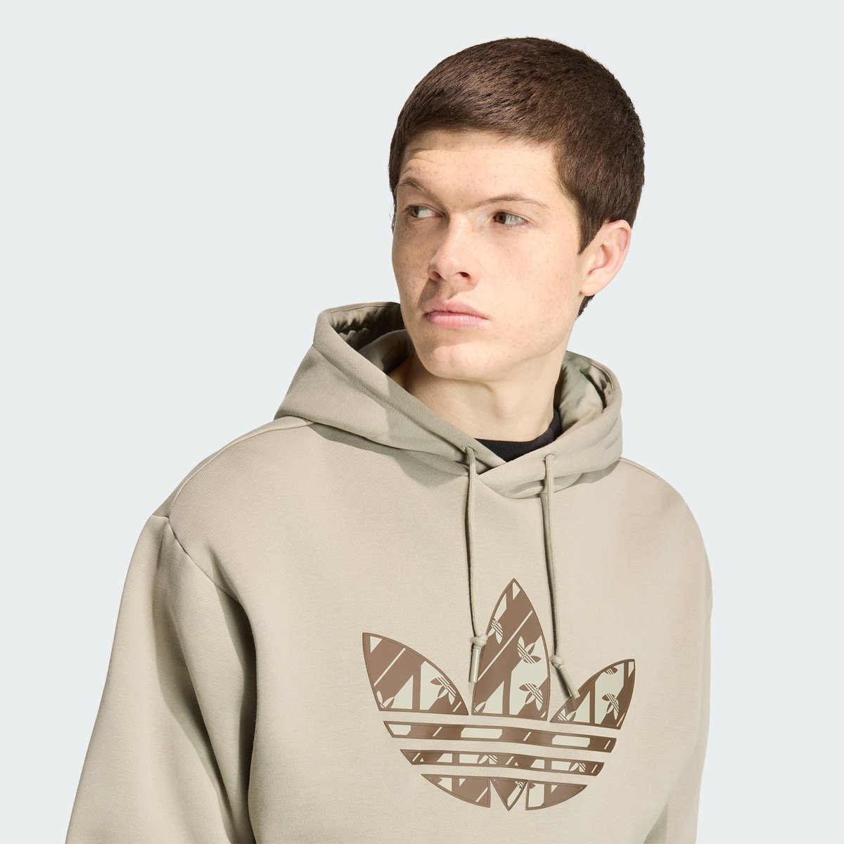 Sweat-Shirt Capuche Mono Sweat-Shirt Capuche Mono silver pebble, adidas Originals