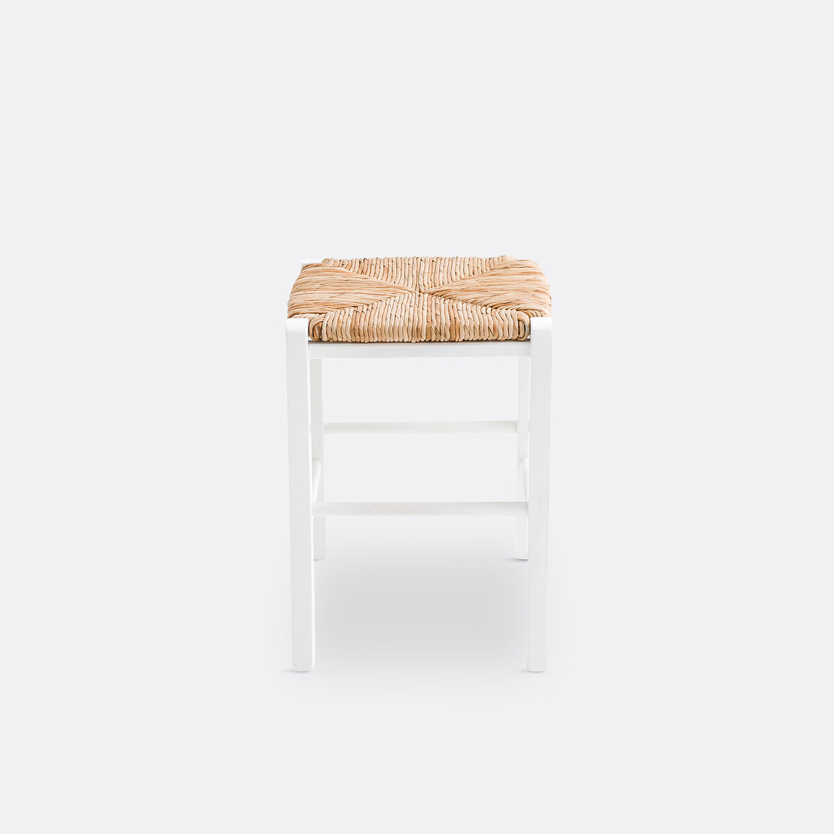 Hocker Perrine, Buche massiv weiss, SO'HOME