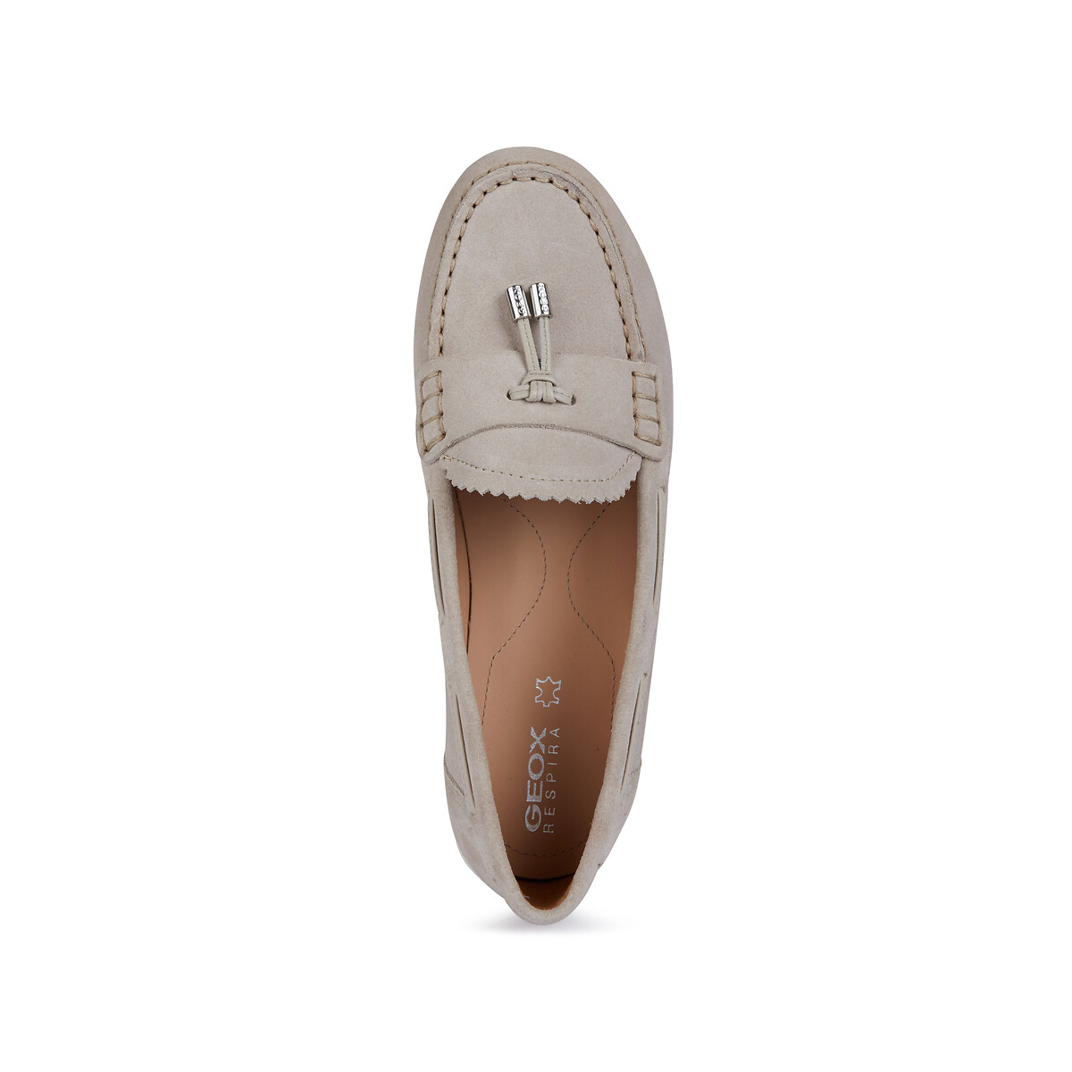 Vega Moc Breathable Loafers taupe, GEOX