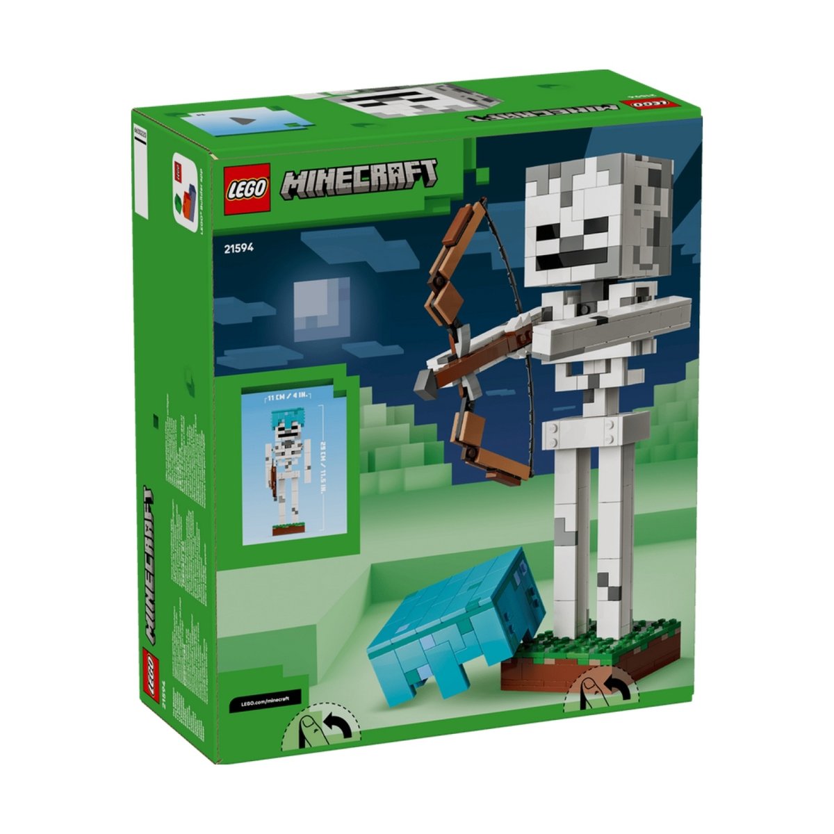 Minecraft Le Squelette multicolore, LEGO