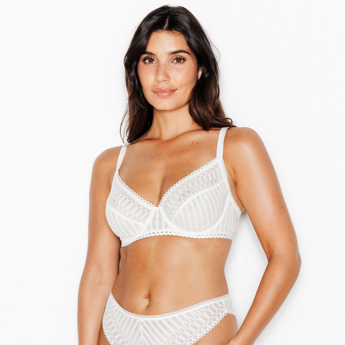 Soutien-gorge corbeille IMANY blanc, ROUGEGORGE LINGERIE