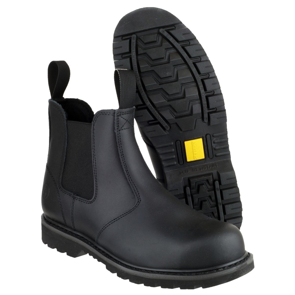 Chaussures montantes de sécurité STEEL noir, AMBLERS SAFETY